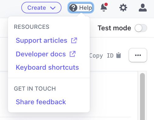 email stripe support
